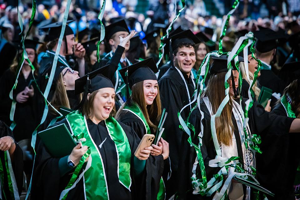 Commencement ceremonies celebrate nearly 1,800 summer, fall graduates